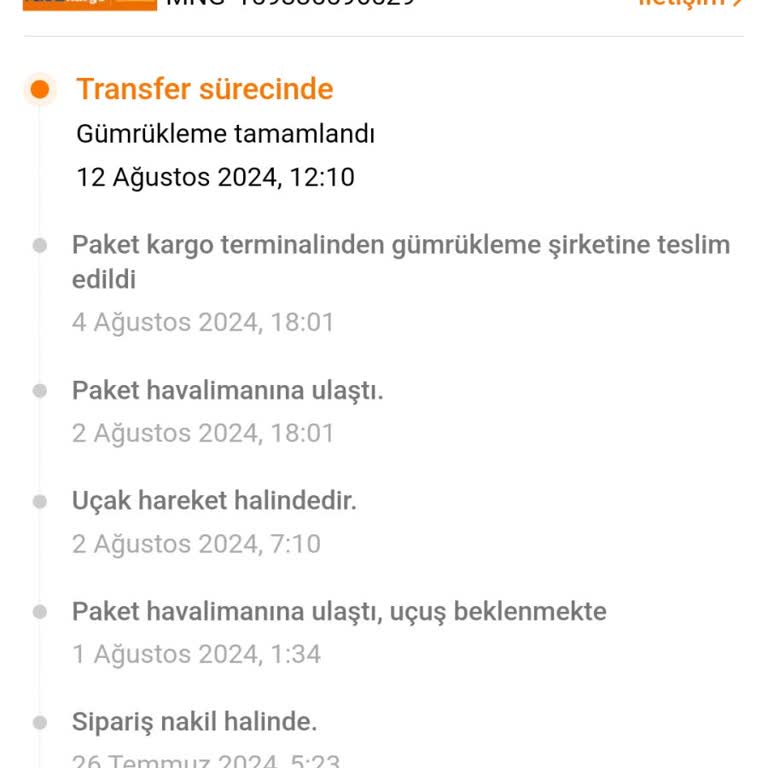 Temu Sipariş Gümrükleme Sürecinde Takılması