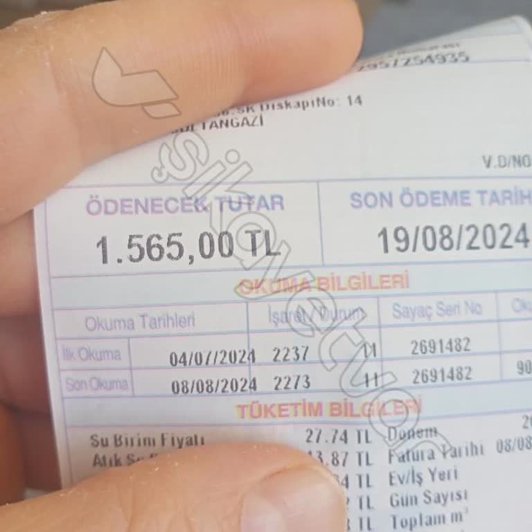 İBB - İstanbul Büyükşehir Belediyesi Su Faturası Çok Geliyor