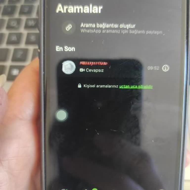 WhatsApp Olmayan Arama Bildirimi