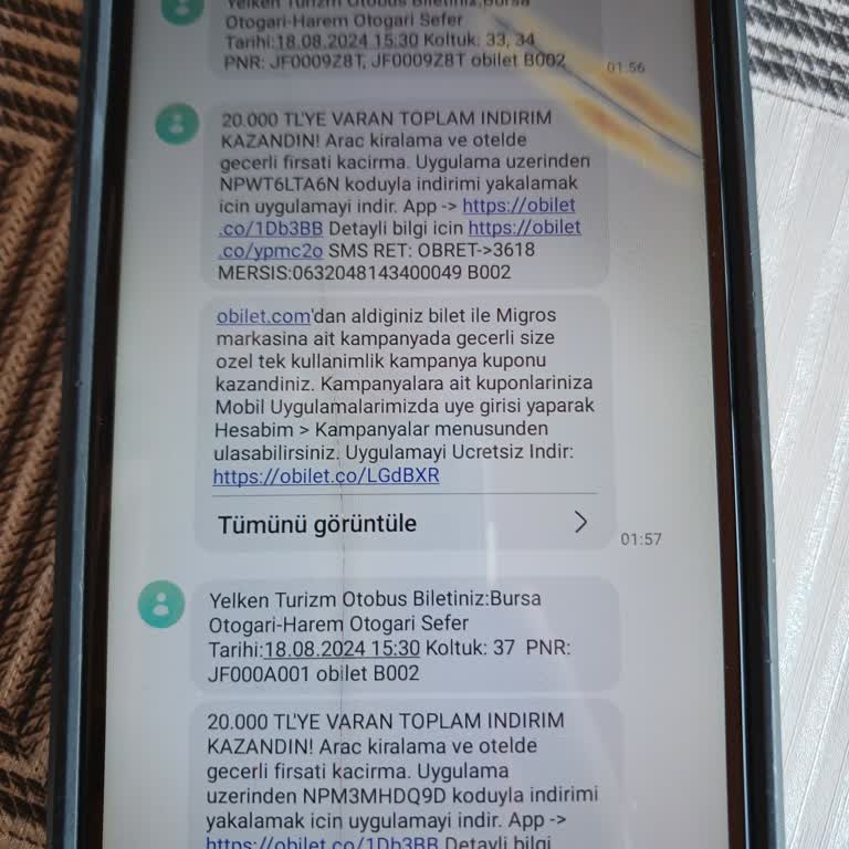 Obilet Bilet İptali Yapmıyor