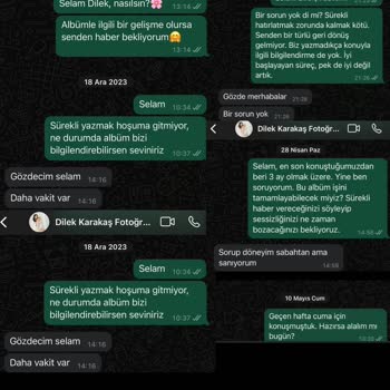 Dilek Karakaş Photography Fotoğrafçı İşlemleriyle İlgili Tarafsız Değerlendirme