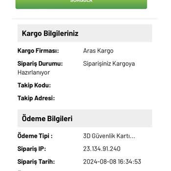 Gavanna Siparişim Kargoya Verilmiyor Para İademi İstiyorum