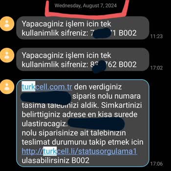 Turkcell ve Dijital Kurye ile Yaşanan Sim Kart Teslimat Sorunu