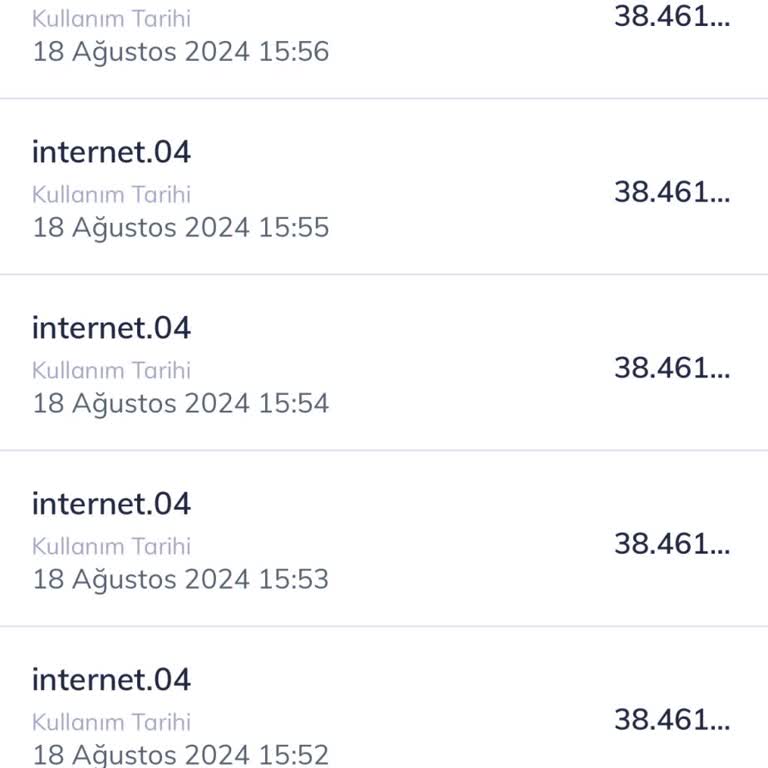 Türk Telekom İnternet Kullanım Ücreti 5 Dakika İçerisinde 240₺