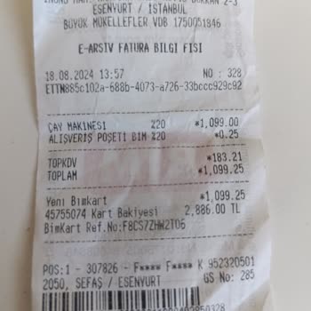 BİM Hediye Kartla Alışverişlerde İade Alınmaması