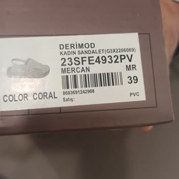 Derimod Müşterisine Kusurlu Ürün Satıyor