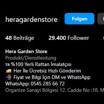 Hera Garden Store Hakkında Şüpheli Durum