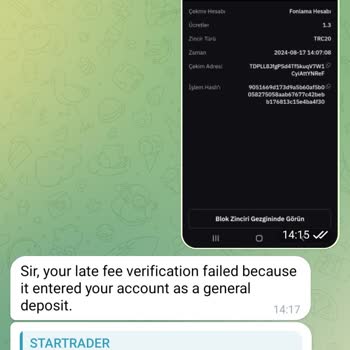 Star Trader Platformunda Para Çekme Sorunları Ve Tehditler