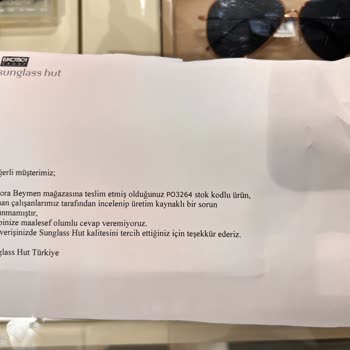 Ankara Panora Beymen Sunglass Hut Persol Gözlük