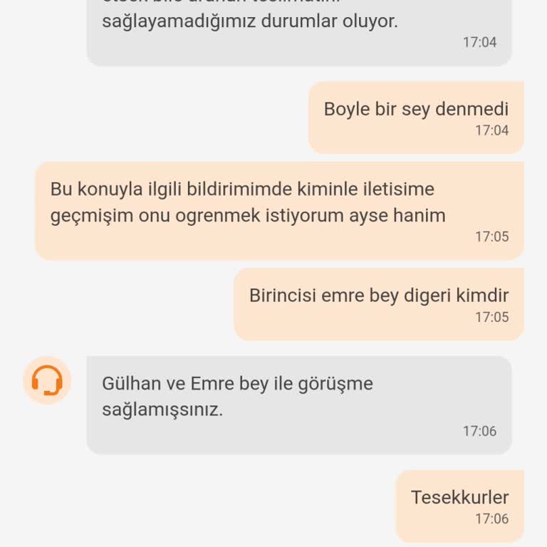 Trendyolmilla Canlı Destek Umursamazlığı