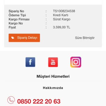 Schafer Sipariş Ettiğim Filtre Kahve Makinesini Kargolamıyor.