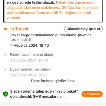 Temu MNG Kargo Sorunsalı Ürün Teslimi Yapılmıyor Mu?