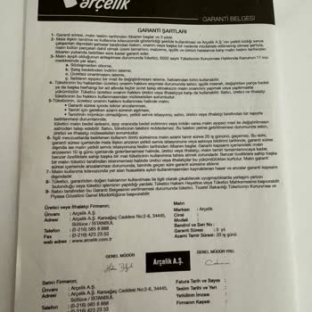 Marka Center Web Sitesi Üzerinden Satın Alınan Ürün Sorunu