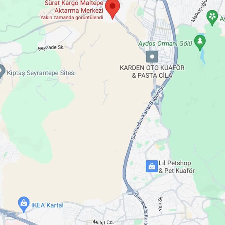 Sürat Kargo Aktarma Merkezi Büyükbakkalköy