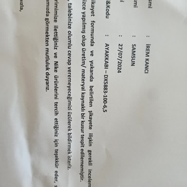 Nike Kalitesiz Ayakkabı Üretimi