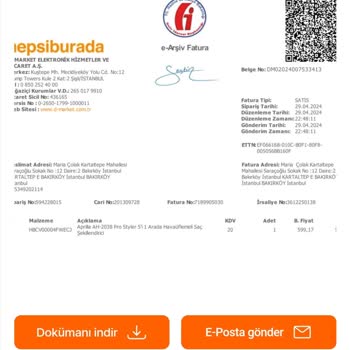 Aprilla Kişisel Bakım Aletleri Aprilla Geri Dönüş Yapmıyor