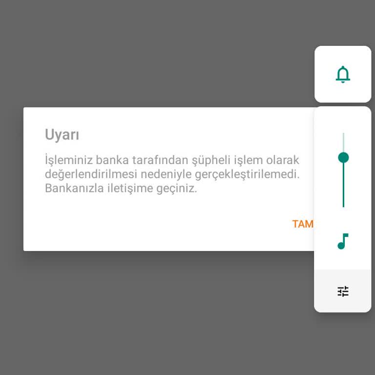 Ziraat Bankası Şüpheli İşlem Uyarısı