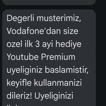 Vodafone Pay Vodafone'dan Beklenmedik Youtube Premium İptali