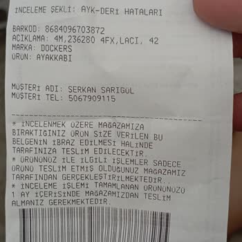 Filo Ayakkabı Ayıplı Ürün