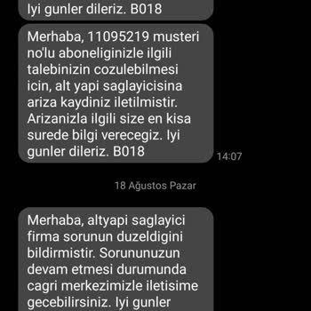 Turkcell Superonline İnternet Hizmeti Sorunu