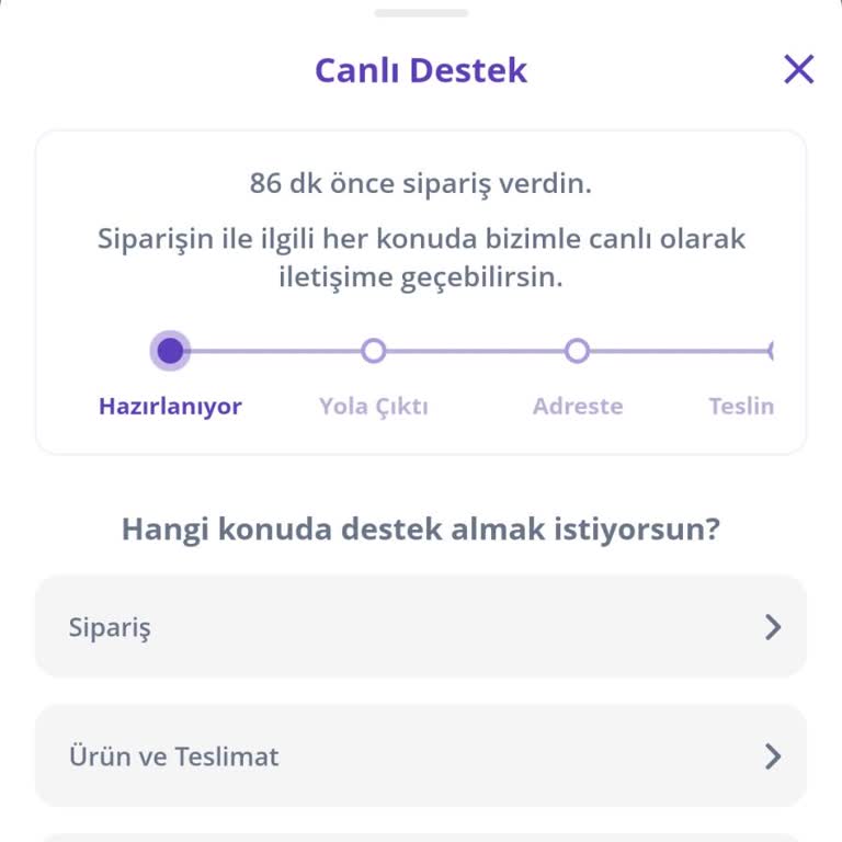 Getir Sipariş Süresini Kısaltmalı