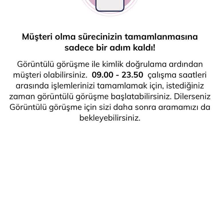 QNB Finansbank Görüntülü Görüşme Problemi