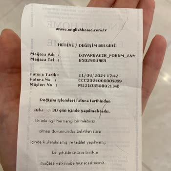 Diyarbakır Ceylan Park AVM'de English Home'da Yaşanan Değişim Sorunu