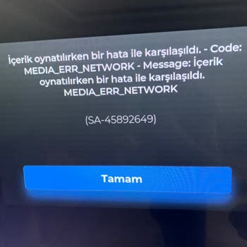 TOD Tv Tod Hata Veriyor