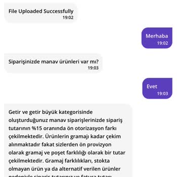 Getir Fazladan Paramı Çekti