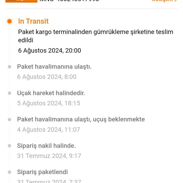MNG Kargo Temu Ve MNG Bitmek Bilmeyen Kargo Süreci