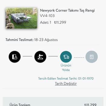 Vivense'den Aldığım Ürün Teslim Edilmedi Ve Bilgi Verilmedi!