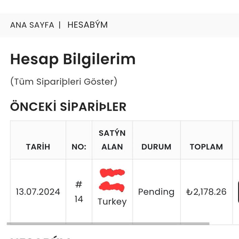 Skecrystalbarturkiye.com Ödeme Yaptığım Ürünler Gönderilmedi Ve Para İadesi De Yapılmadı