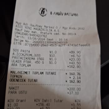 A101 Kent Marka Sos Beyaz Çikolata Bozuk Acımsı Ve Plastik Tadı