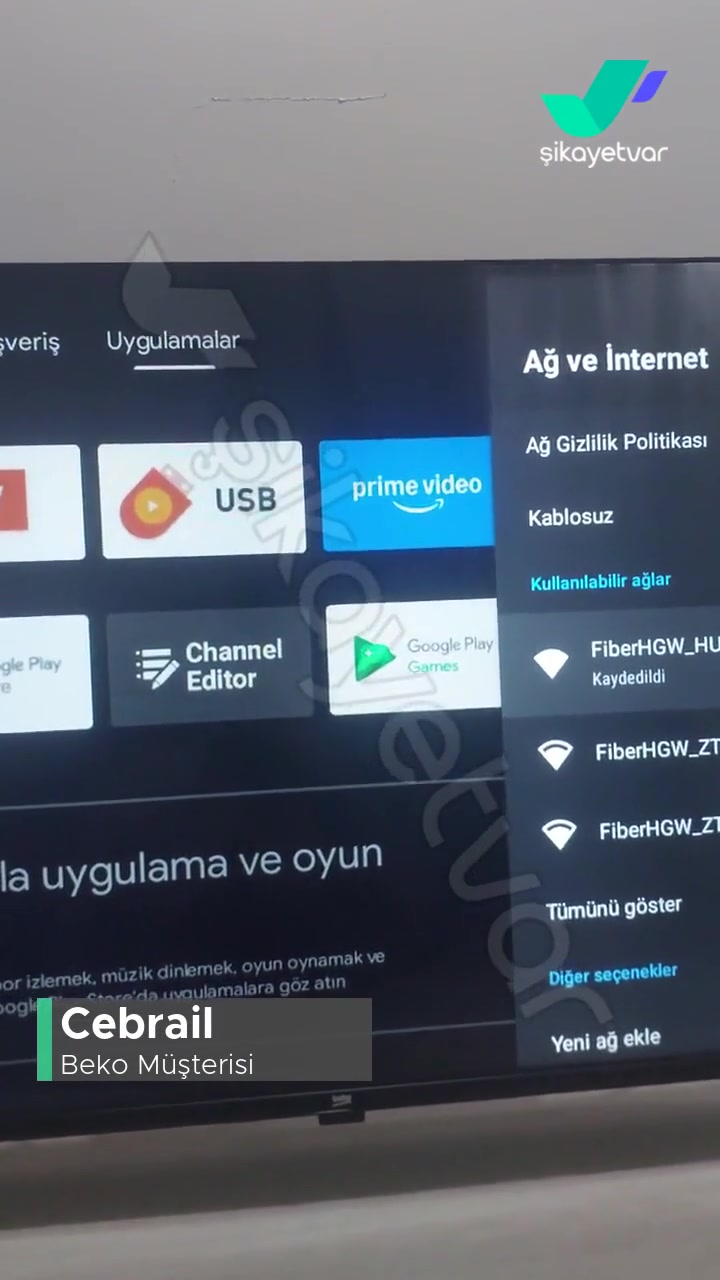 Beko Android TV İnternete Bağlanmıyor! videonun kapak resmi