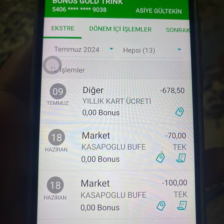 Garanti BBVA Yıllık Kredi Kartı Ücreti İadesi