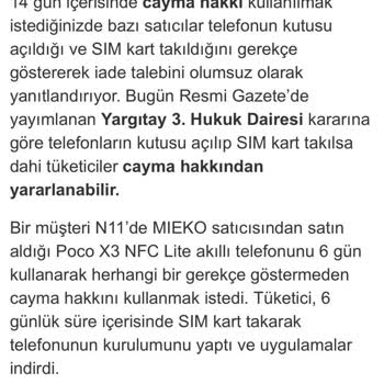 Media Markt Omix X6 Cayma Süresi Hakkında