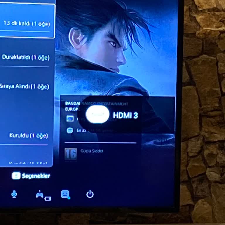 PHILIPS TV Philips HDMI 3 Yazısı Gitmiyor