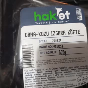 Hakmar Market Köftesi Lastik Gibi