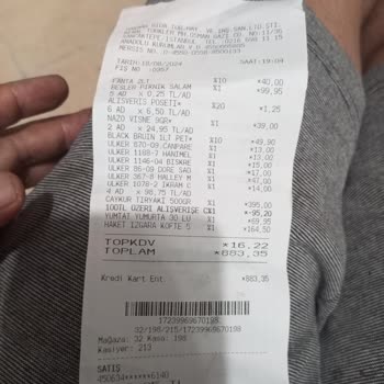 Hakmar Market Köftesi Lastik Gibi