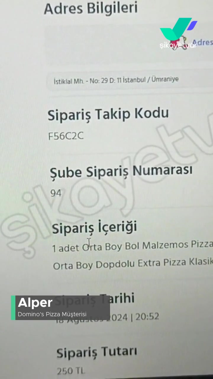 Domino's Pizza Aç Bıraktı! videonun kapak resmi