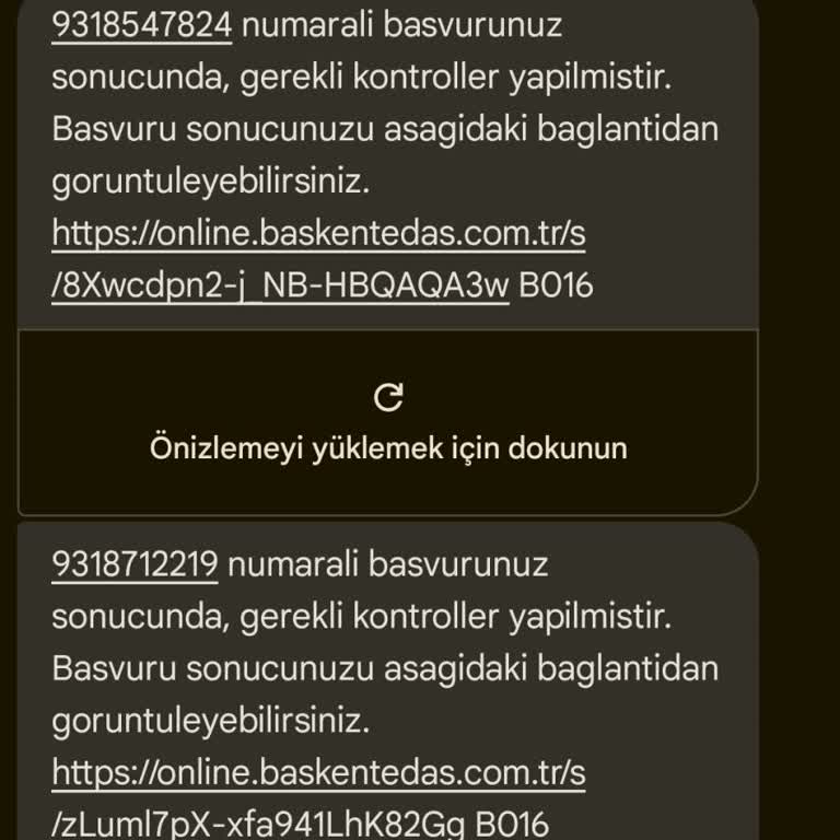 Enerjisa Başkent Elektrik Perakende Enerjisa Aydınlatma İhbarı