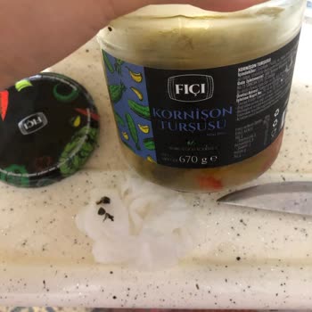 BİM Fıçı Turşu Böcek Çıktı