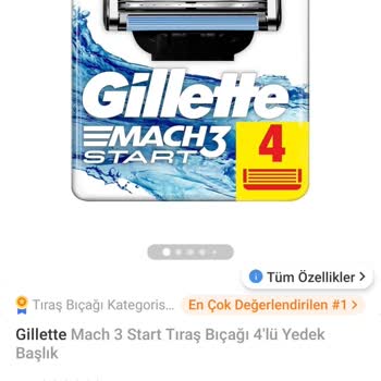 Gillette Yanlış Ürün Getirildi.