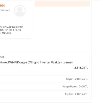 Paytr Kullanıyor, Gmo Enerji Ayıplı Mal Gönderir Para Uçar.