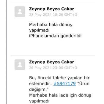 Vivense Den Alınan Ürün Pişmanlığı