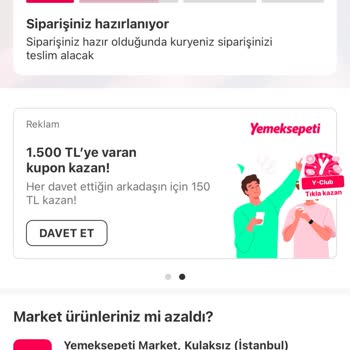 Yemeksepeti Siparişin Gecikme Problemi