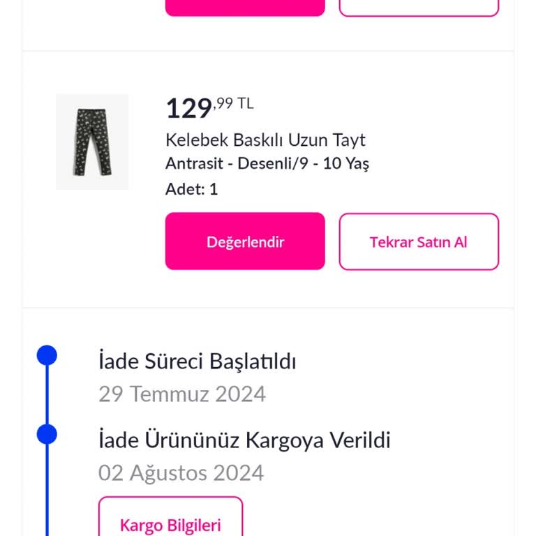 Pazarama İadeyi Sağlayamıyor. Müşteri Hizmetlerinin Yetersizliği.
