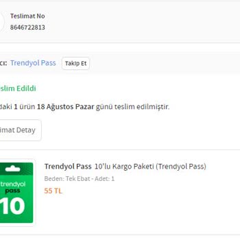 Trendyol Pass Ücretinin Habersiz Alınması