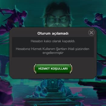 Kabam.com Hesabım Kalıcı Olarak Kapatıldı