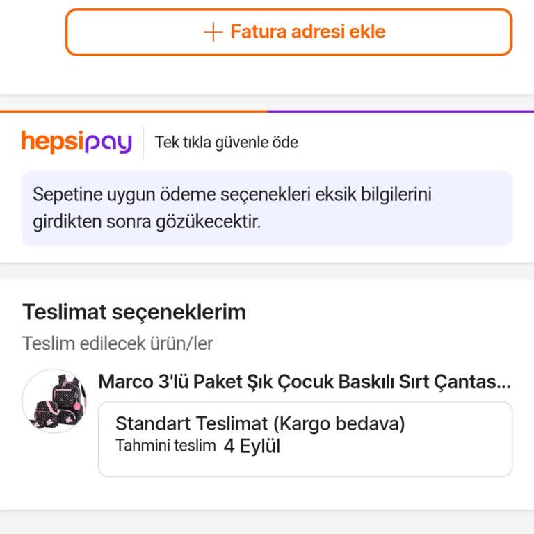Hepsiburada Sipariş Onayı Vermiyor